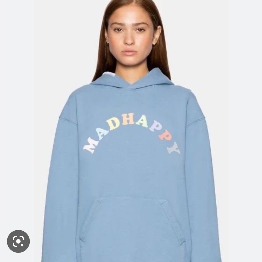 Madhappy pastel blue small sweatshirt